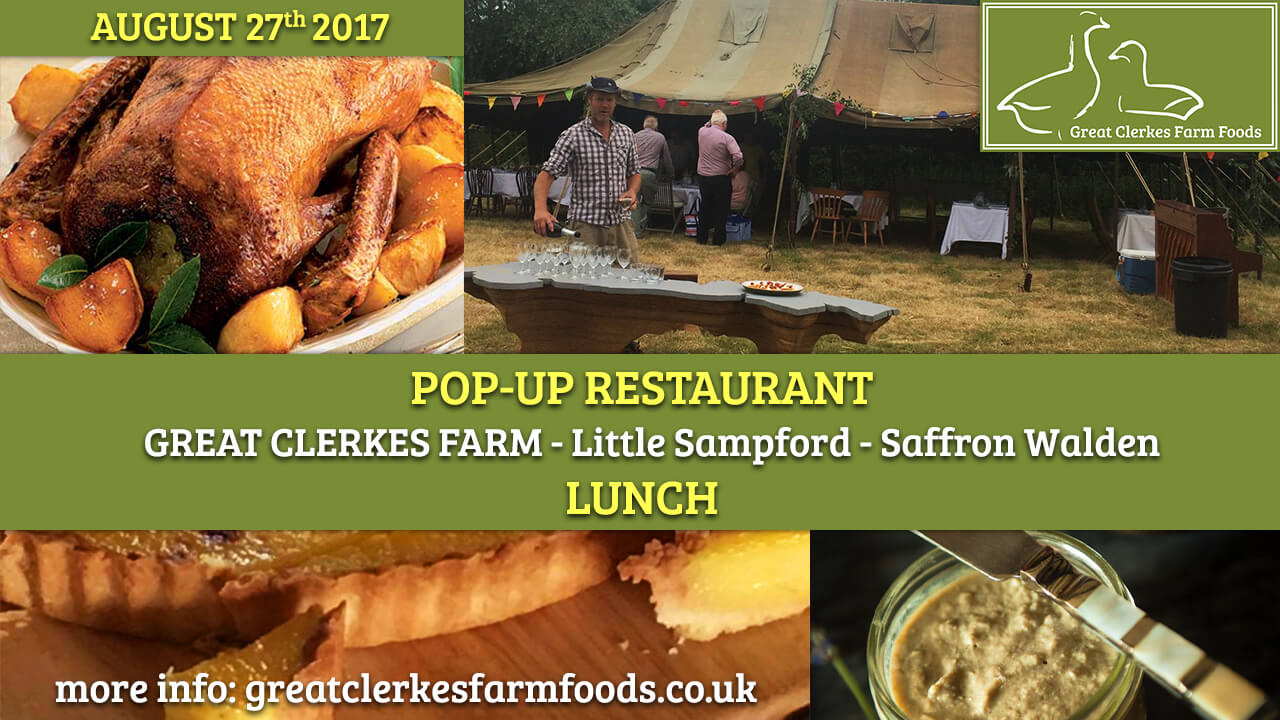 Pop-Up Restaurant - 27-08-17